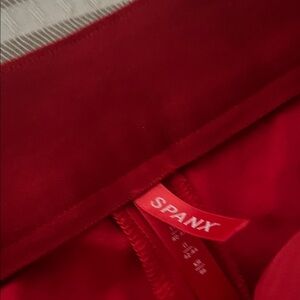 SPANX Bold Red Activewear